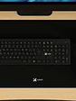 Kit de Teclado y Mouse Inalámbrico Xtech 320S, Incluye Mousepad XL y HUB USB 3.0 de 4 puertos - Miniatura 1