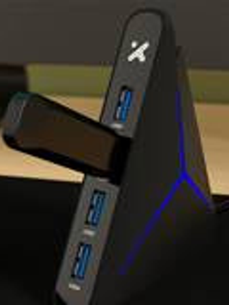 Kit de Teclado y Mouse Inalámbrico Xtech 320S, Incluye Mousepad XL y HUB USB 3.0 de 4 puertos 2