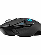 Mouse Gamer Logitech G502 Lightspeed Inalámbrico Negro - HERO 25K - Miniatura 2