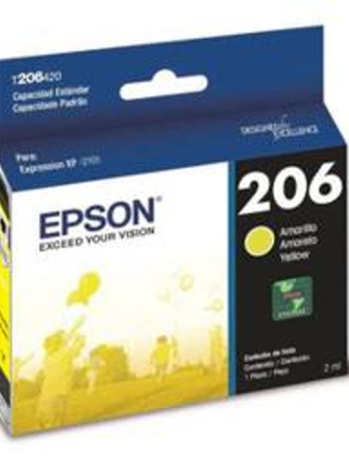 Epson 206 Yellow Ink Catridge- Xpressin XP-2101 2