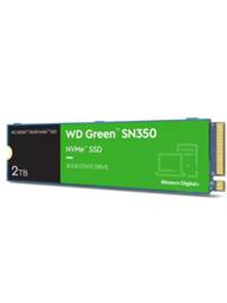 SSD WD Green SN350 2TB NVMe M.2 - Almacenamiento Eficiente y Económico 1