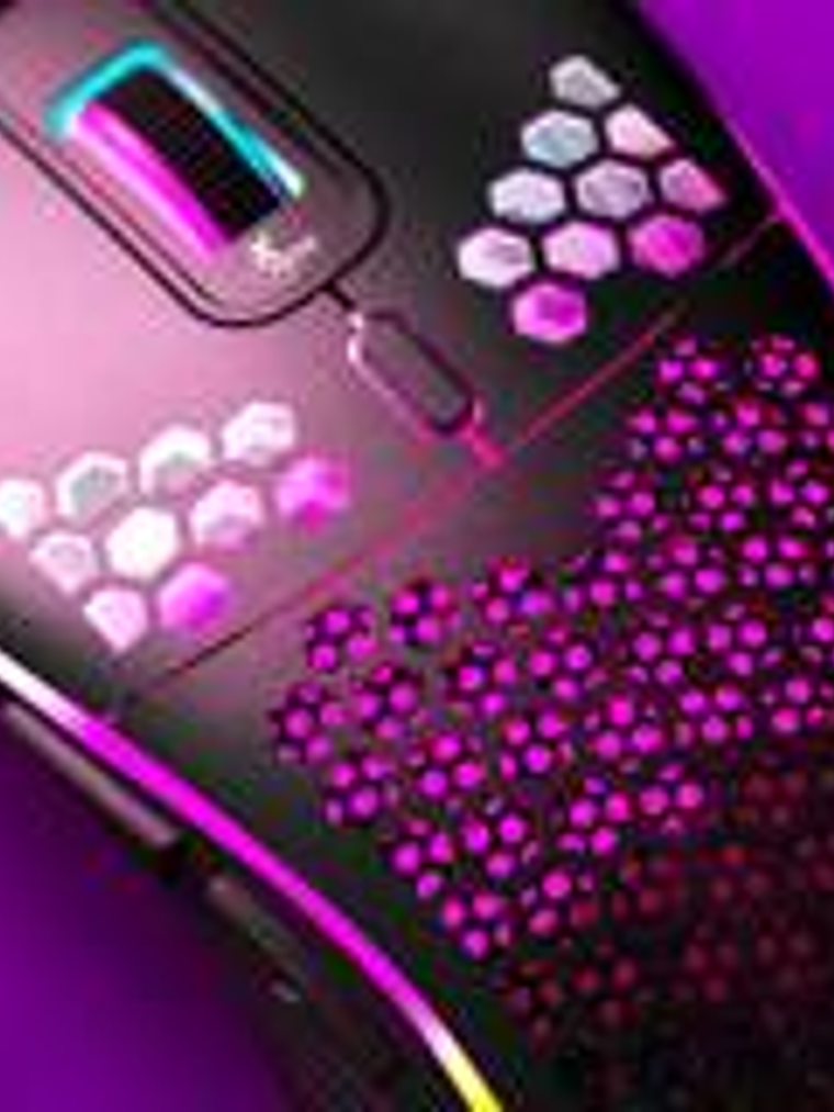 Mouse Gamer Xtech Lightbuzz Honeycomb USB 7200 DPI XTM-620 - Ultraligero 3