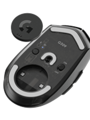 Mouse Gamer Logitech G309 Lightspeed Inalámbrico Negro - Ultraligero