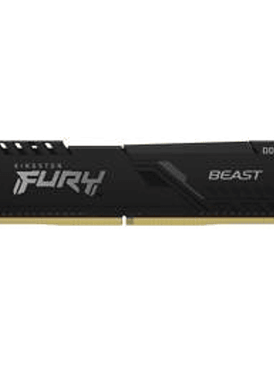 Memoria RAM DDR4 32GB 3200MT/s Kingston Fury Beast Black, CL16, DIMM, 1.35V