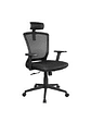 Silla Ejecutiva Xtech Avignon Negra Ergonómica Mesh Reposacabezas - Miniatura 2