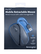 Kensington Pro Fit Mouse Retráctil USB con Cable - Compacto Portátil - Miniatura 1