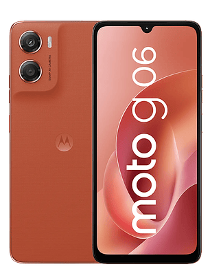 Motorola Moto G06 Naranja 4GB RAM 128GB ROM