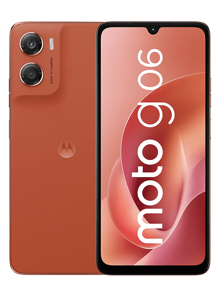 Motorola Moto G06 Naranja 4GB RAM 128GB ROM 1
