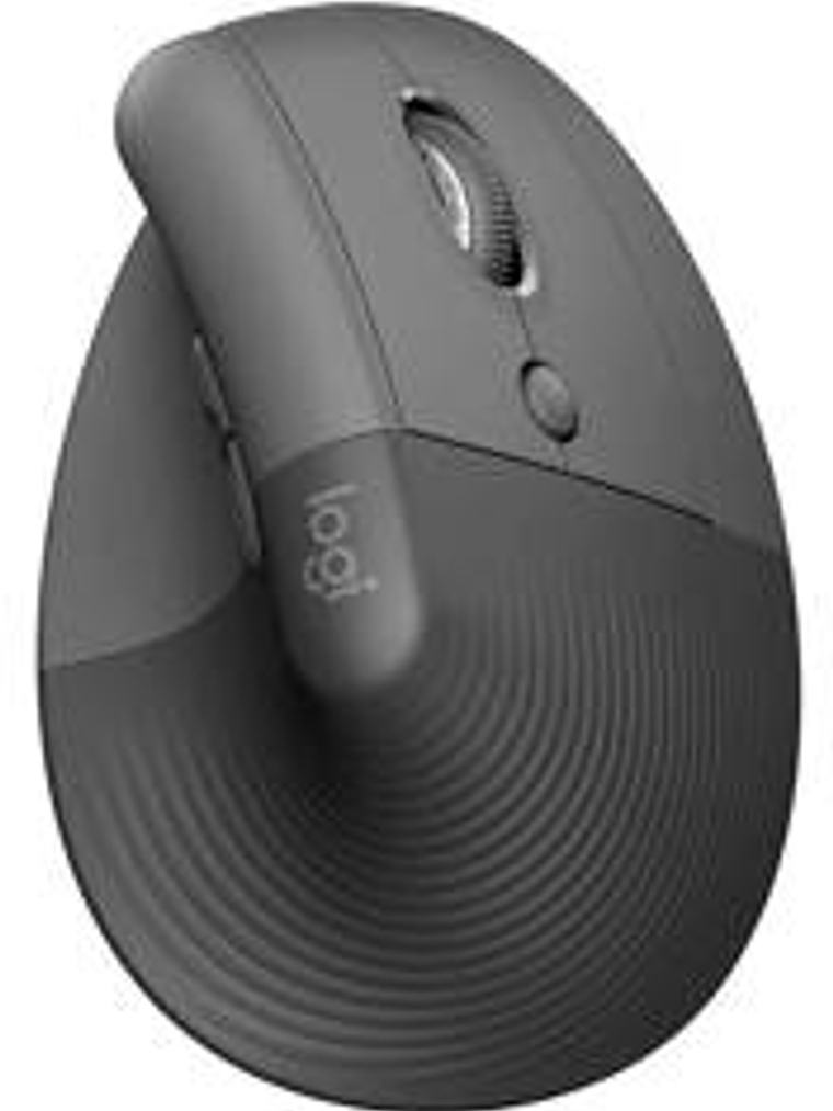 Logitech Lift Mouse Vertical Inalámbrico Grafito - Ergonómico 3