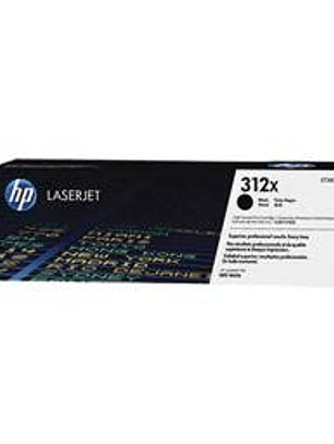Toner HP CF380X 312X Negro - Alto Rendimiento 4.400 Páginas