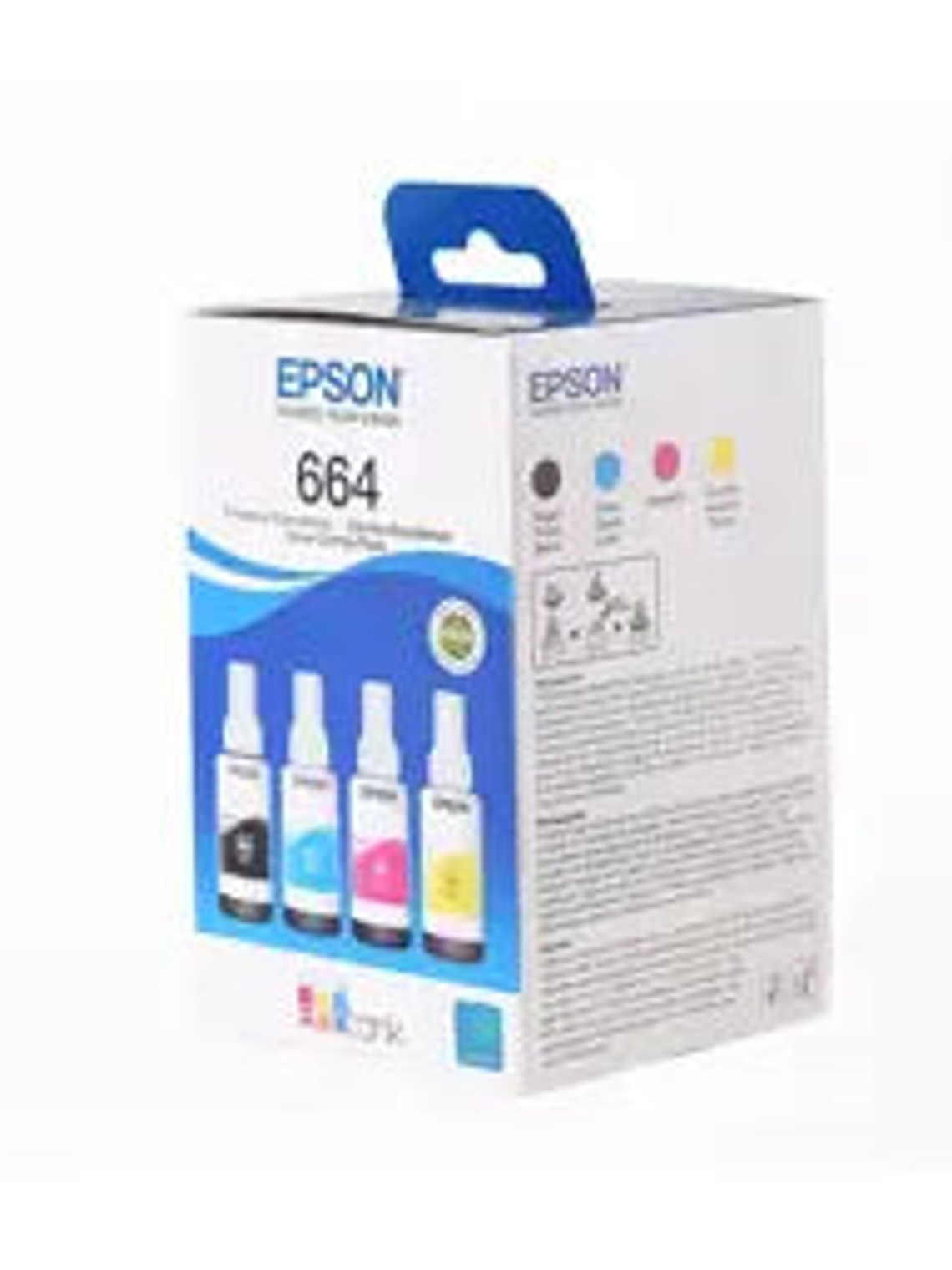 Pack 4 Tintas Epson T664520 Completo - L120/L1300/L121 1
