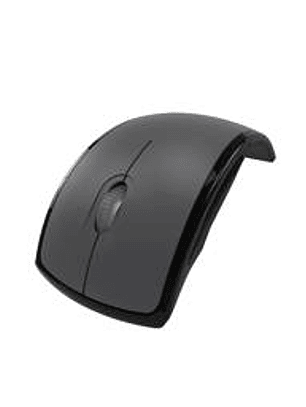 Klip Xtreme Mouse Inalámbrico Plegable Gris KMW-375GR - Ultra Portátil