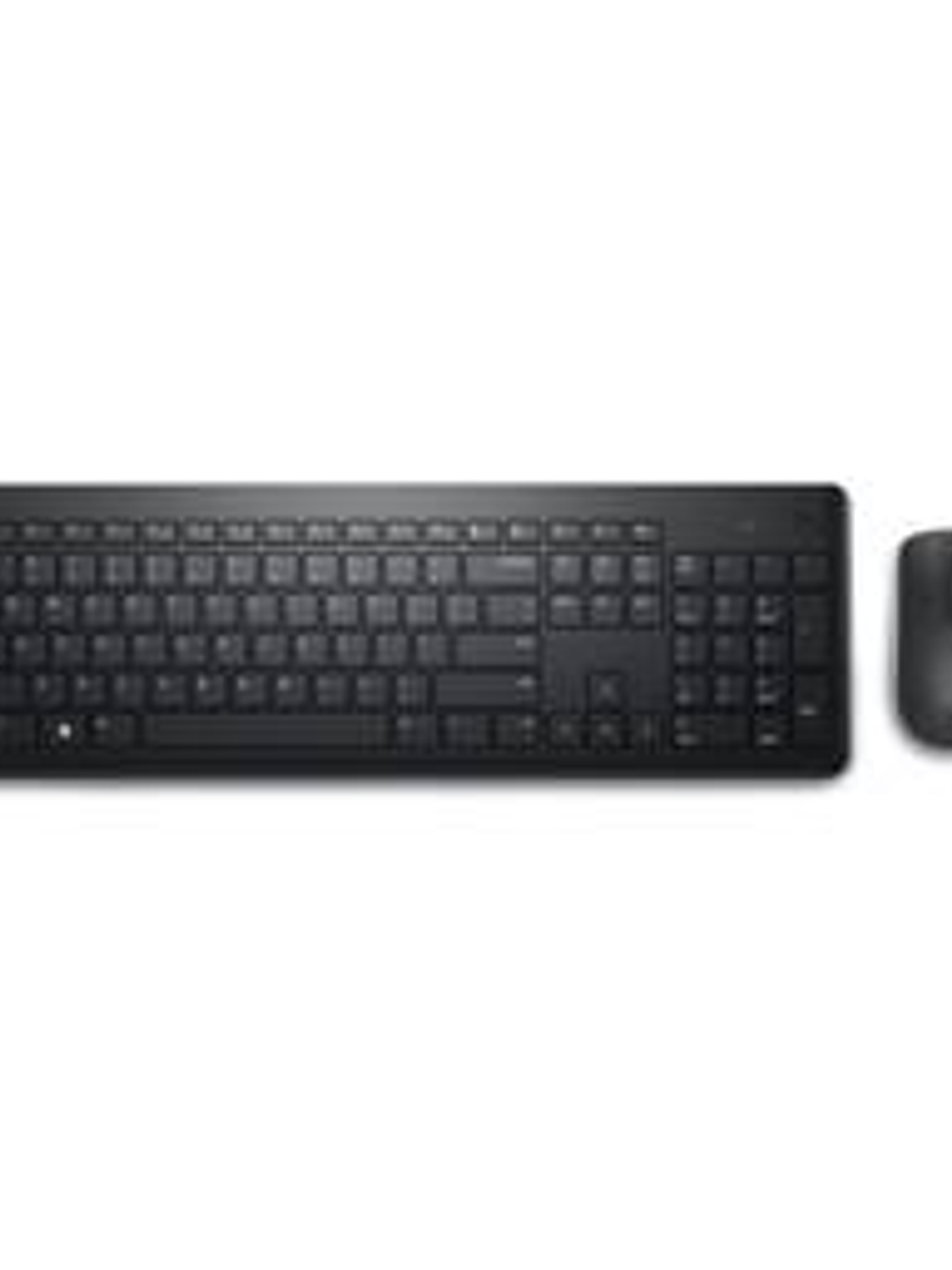 Kit Teclado y Mouse Wireless Dell KM3322W, USB wireless receiver, 1000 dpi 3