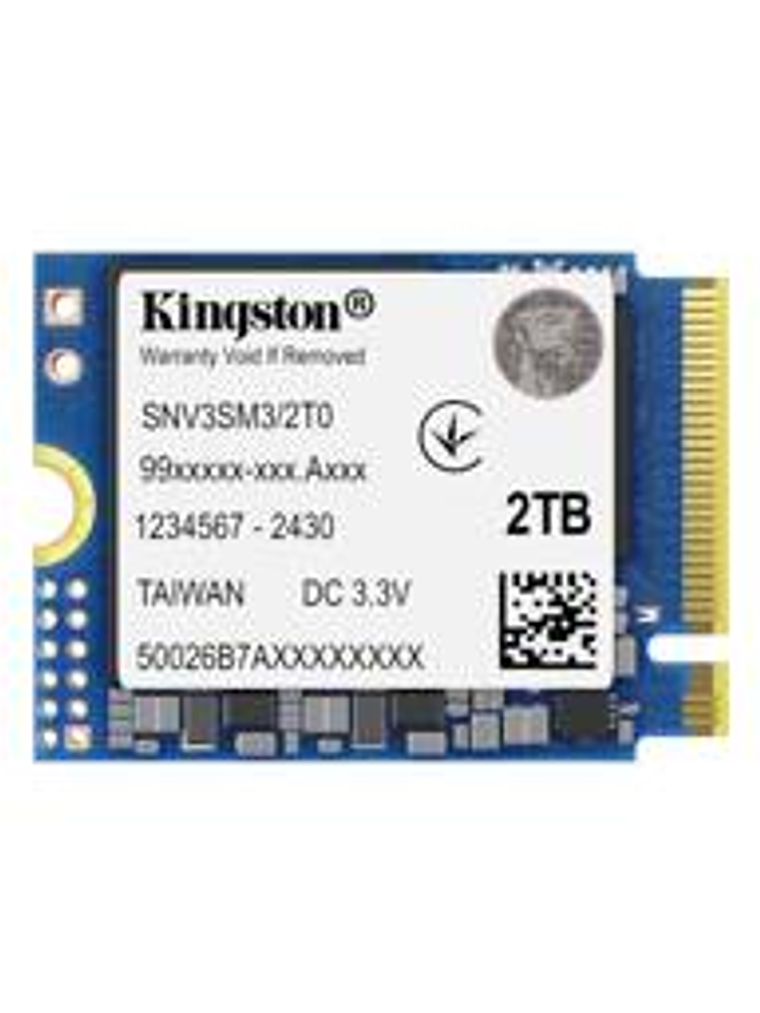 SSD Kingston NV3 2TB M.2 2230 PCIe 4.0 - 6000/5000MB/s Compacto 3