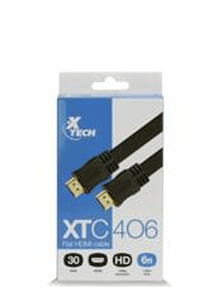 Cable HDMI Xtech 1.8 Metros 4K 60Hz V1.3 - Estándar Alta Calidad