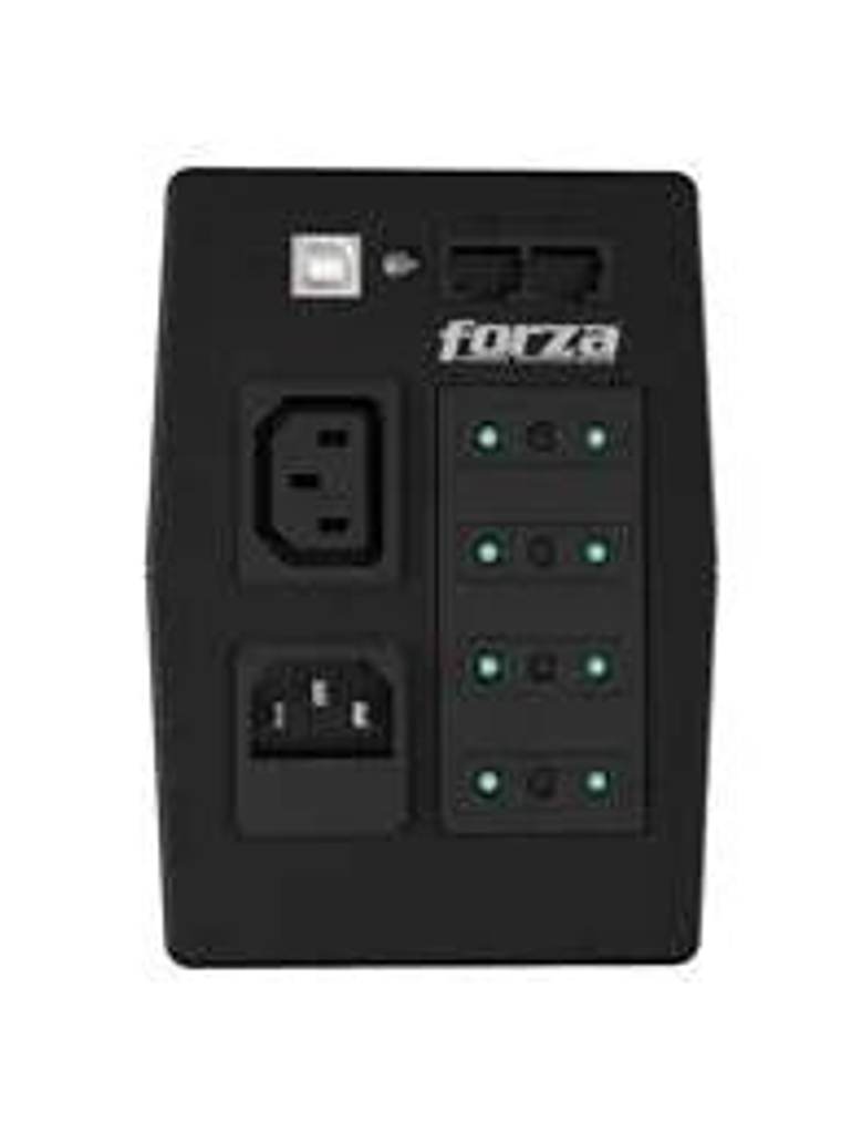 UPS FORZA SL Series Interactiva 600VA a 1000VA, LCD Táctil, USB, RJ45, Forza Tracker 2