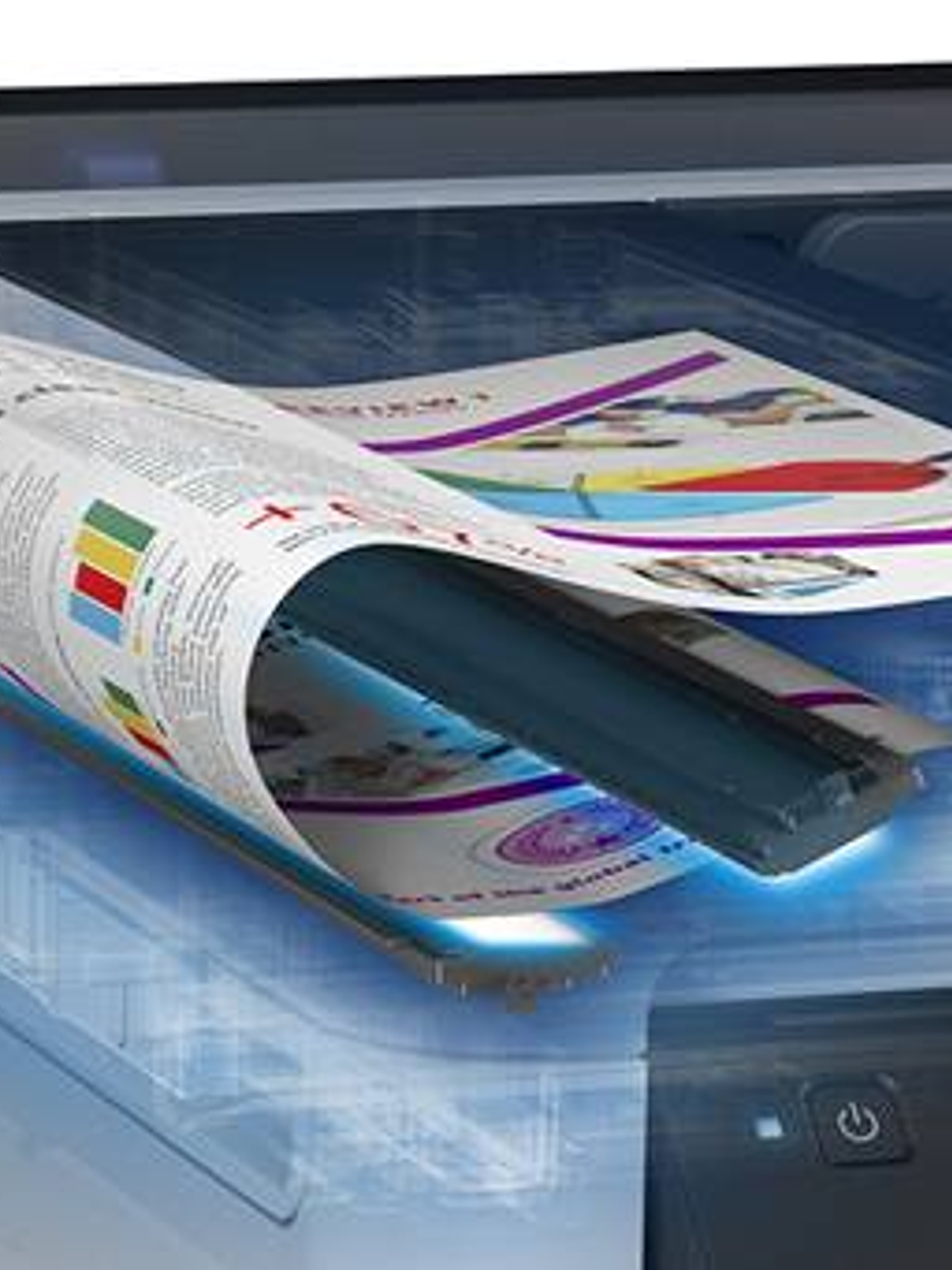 Impresora Multifuncional Epson WF-C579R WiFi Ethernet Fax ADF Caja Ultra Dañada 1