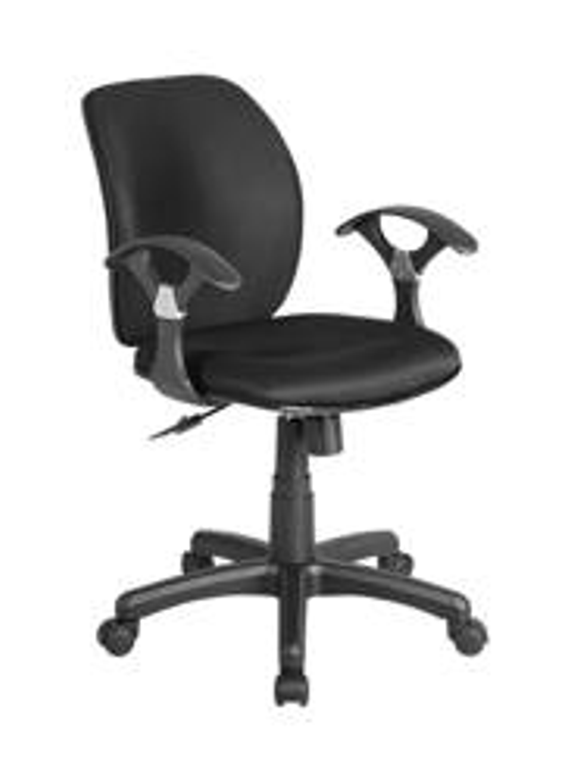 Silla Secretarial Xtech Ergonómica Negra Reposabrazos Oficina 1
