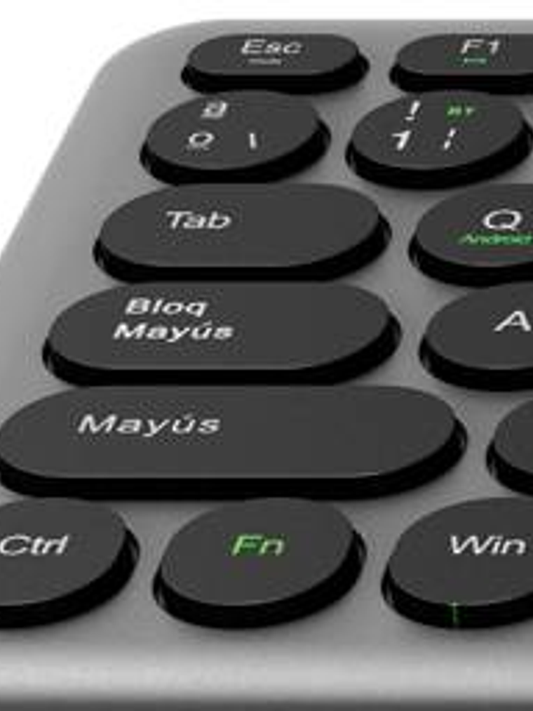 Teclado Inalámbrico con Panel Táctil, Klip Xtreme KeyGlider KCK-550S, Diseño ultradelgado 3