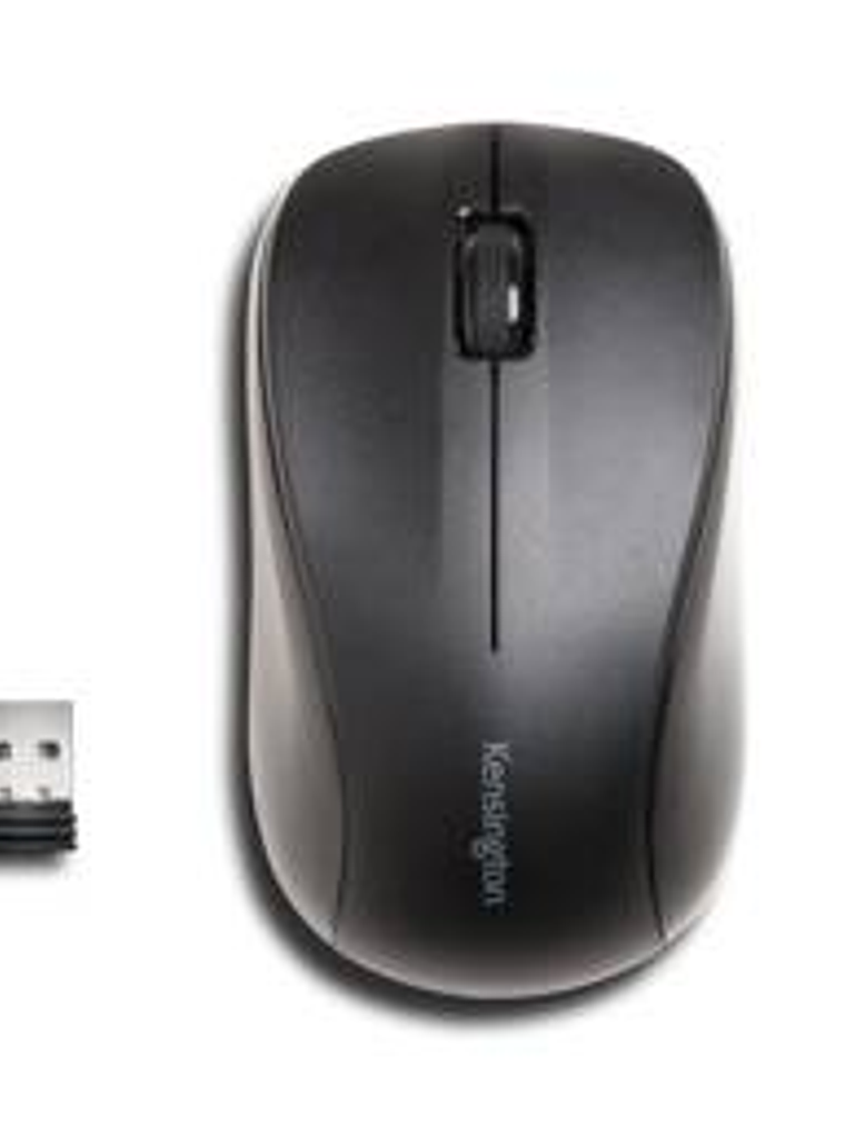Kensington For Life Mouse Inalámbrico Negro - 3 Botones Durable 4