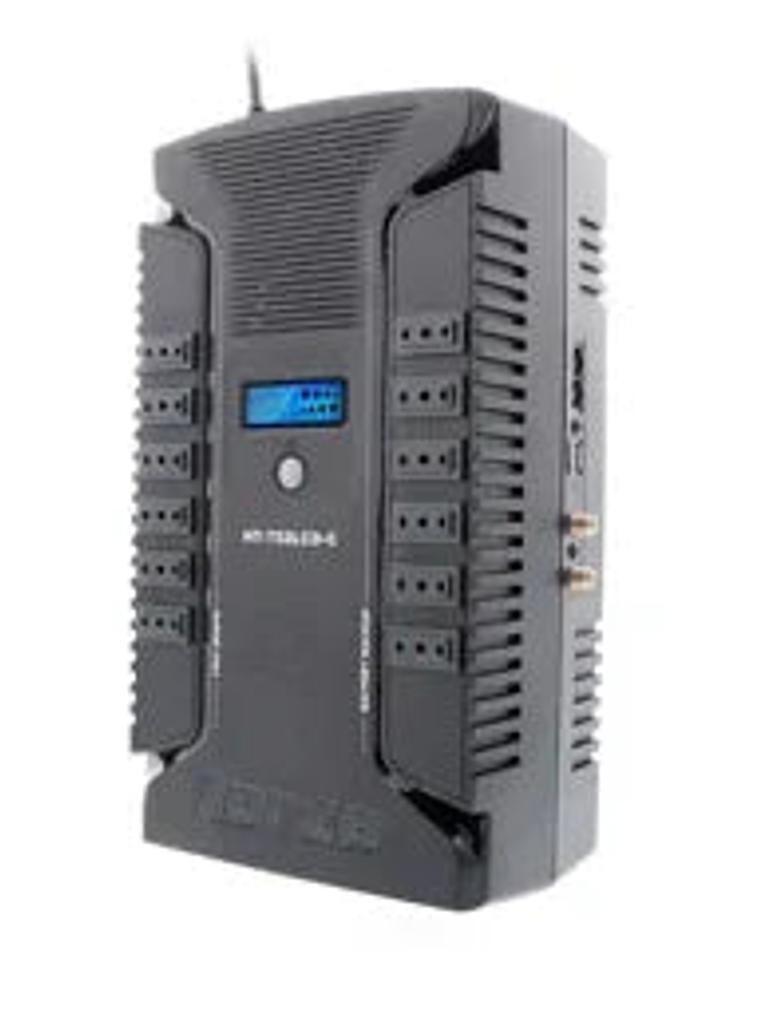 UPS FORZA HT-752LCD-C Interactiva 750VA/450W, AC 220V, 12 Tomas Tipo CEI 1