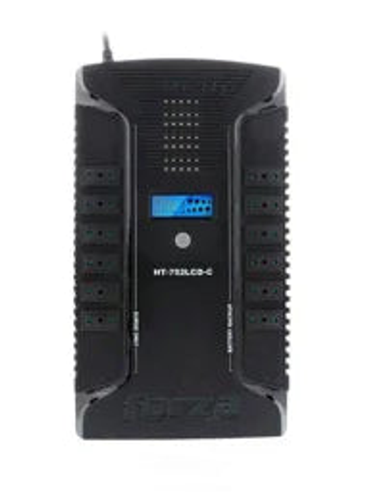 UPS FORZA HT-752LCD-C Interactiva 750VA/450W, AC 220V, 12 Tomas Tipo CEI 4