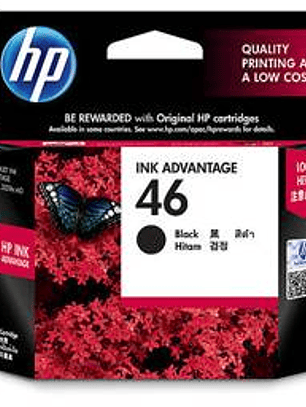 HP Ink #46 cartridge Black CZ637AL