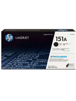 Toner HP W1510A 151A Negro - LaserJet Pro 4003 4103 Original