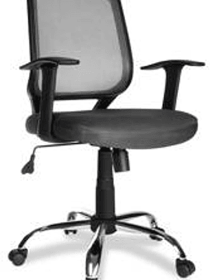 Silla Ejecutiva Xtech Ginebra Negra Ergonómica Soporta 90Kg