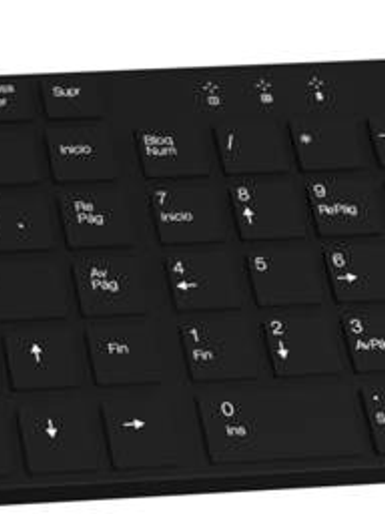 Kit Teclado y Mouse inalámbricos Kilp Xtreme Revolution KCK-270S, Compacto, Teclas bajo perfil 2