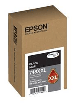 Cartucho Tinta Epson T748XXL120 Negro - Alto Rendimiento