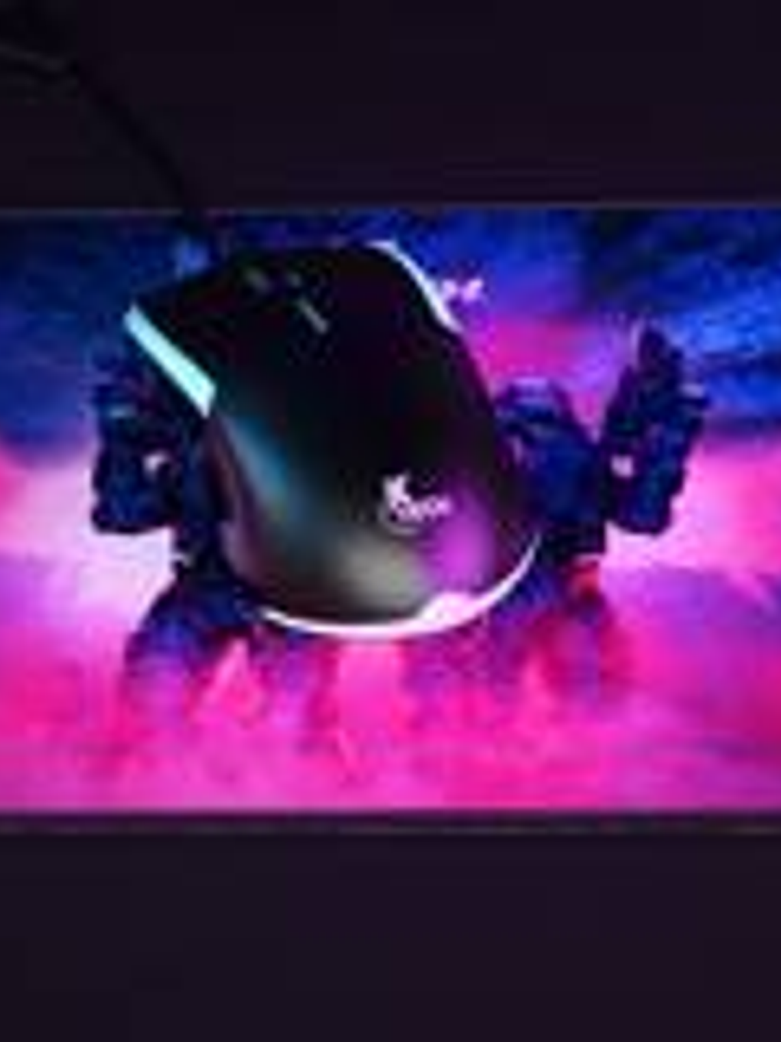 Kit Mouse + Teclado + MousePad XTech Hasha, Wired, LED Multicolor, Teclado Full Size Español 2