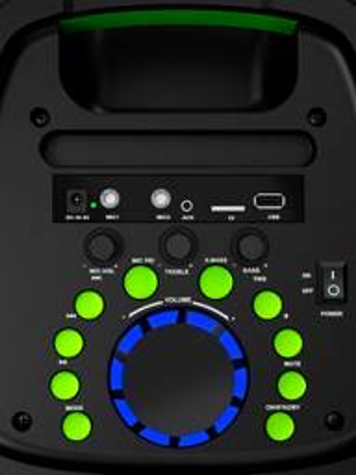 Parlante Klip Xtreme BoomFireX Karaoke 1500W Bluetooth Micrófono 3