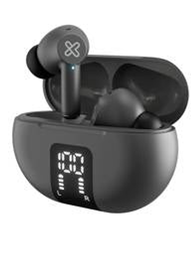 Auriculares Klip Xtreme EdgeBuds KTE-755GR TWS Gris ANC - Cancelación de Ruido 1