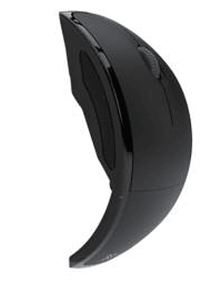 Klip Xtreme Mouse Inalámbrico Plegable Negro KMW-375BK - Ultra Portátil