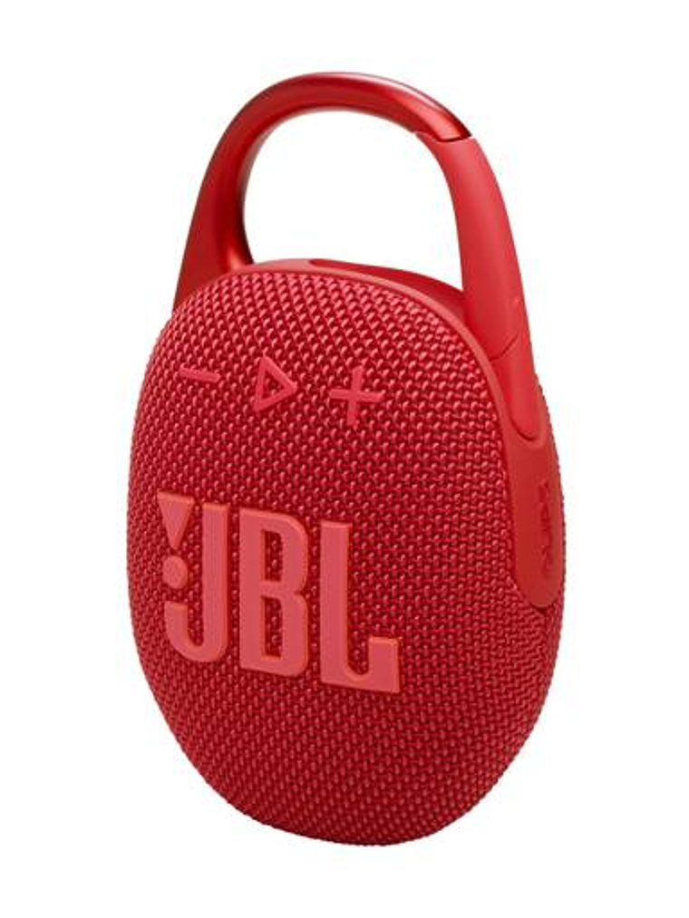 Altavoz JBL Clip 5 Bluetooth Rojo IPX7 Portátil Mosquetón 1