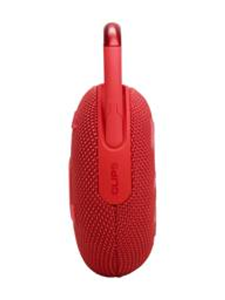Altavoz JBL Clip 5 Bluetooth Rojo IPX7 Portátil Mosquetón 2