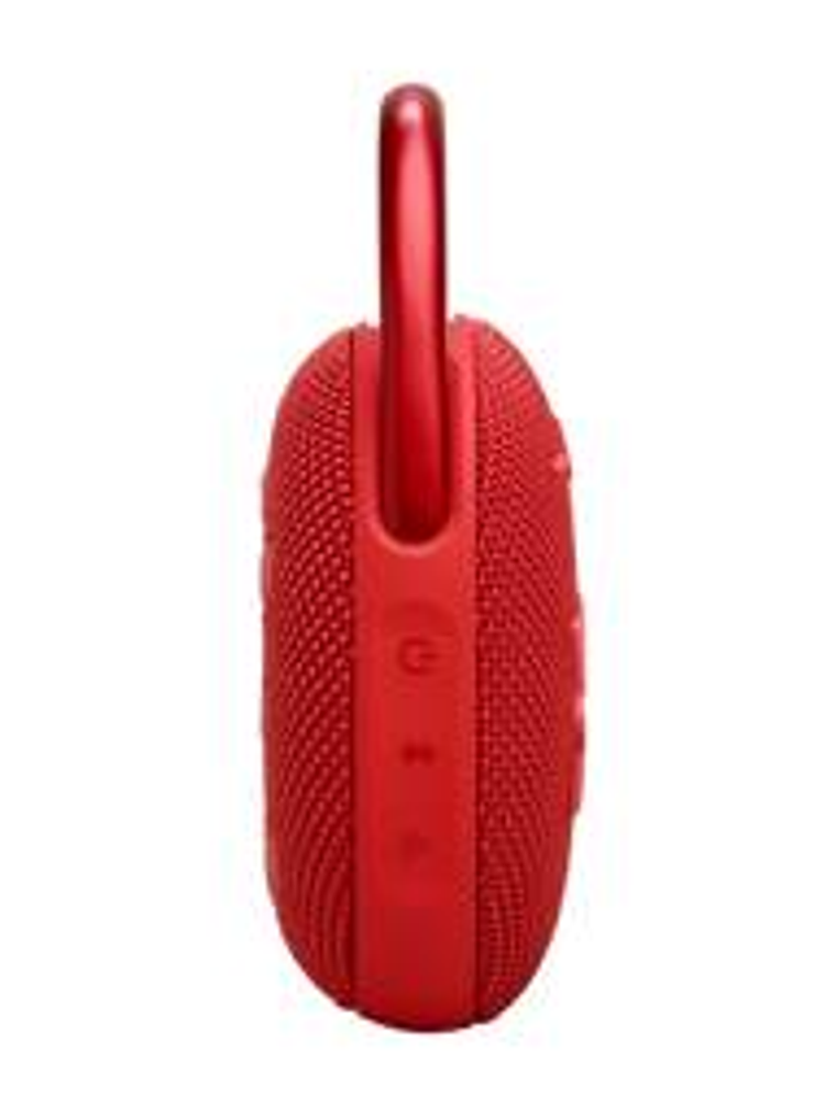 Altavoz JBL Clip 5 Bluetooth Rojo IPX7 Portátil Mosquetón 3