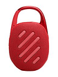 Altavoz JBL Clip 5 Bluetooth Rojo IPX7 Portátil Mosquetón - Miniatura 4