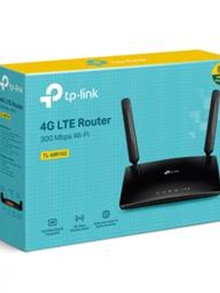 Router 4G LTE TP-Link TL-MR150 WiFi N300 Cat4 150/50 Mbps 1