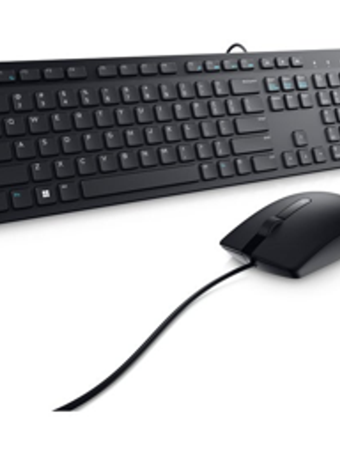 Kit Teclado y mouse alámbricos Dell KM300C-LTN, USB, 1000 DPI, Windows, Mac, Linux 1