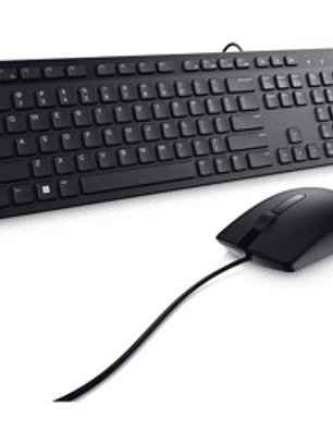 Kit Teclado y mouse alámbricos Dell KM300C-LTN, USB, 1000 DPI, Windows, Mac, Linux