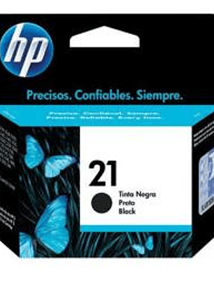 Cartucho Tinta HP C9351AL 21 Negro Original - DeskJet