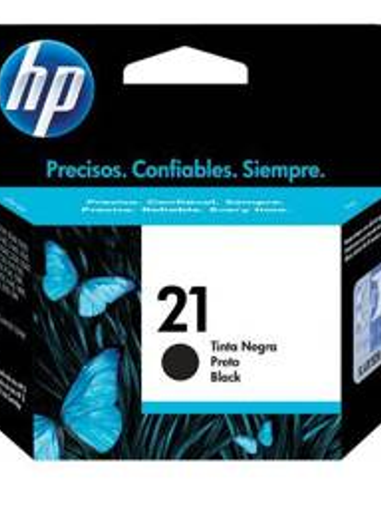 Cartucho Tinta HP C9351AL 21 Negro Original - DeskJet 1