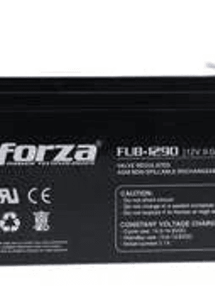 Batería Forza FUB-1290, Capacidad 9Ah, Voltaje 12V, Recargable y Portatil