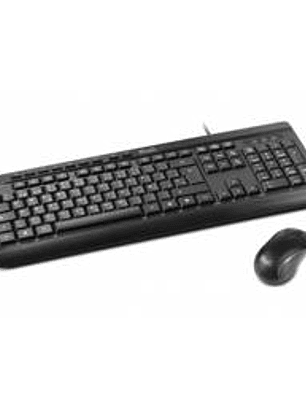 Kit Teclado y Mouse Klip Xtreme KCK-251S DeskMate