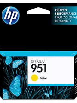 Cartucho Tinta HP CN052AL 951 Amarillo Original