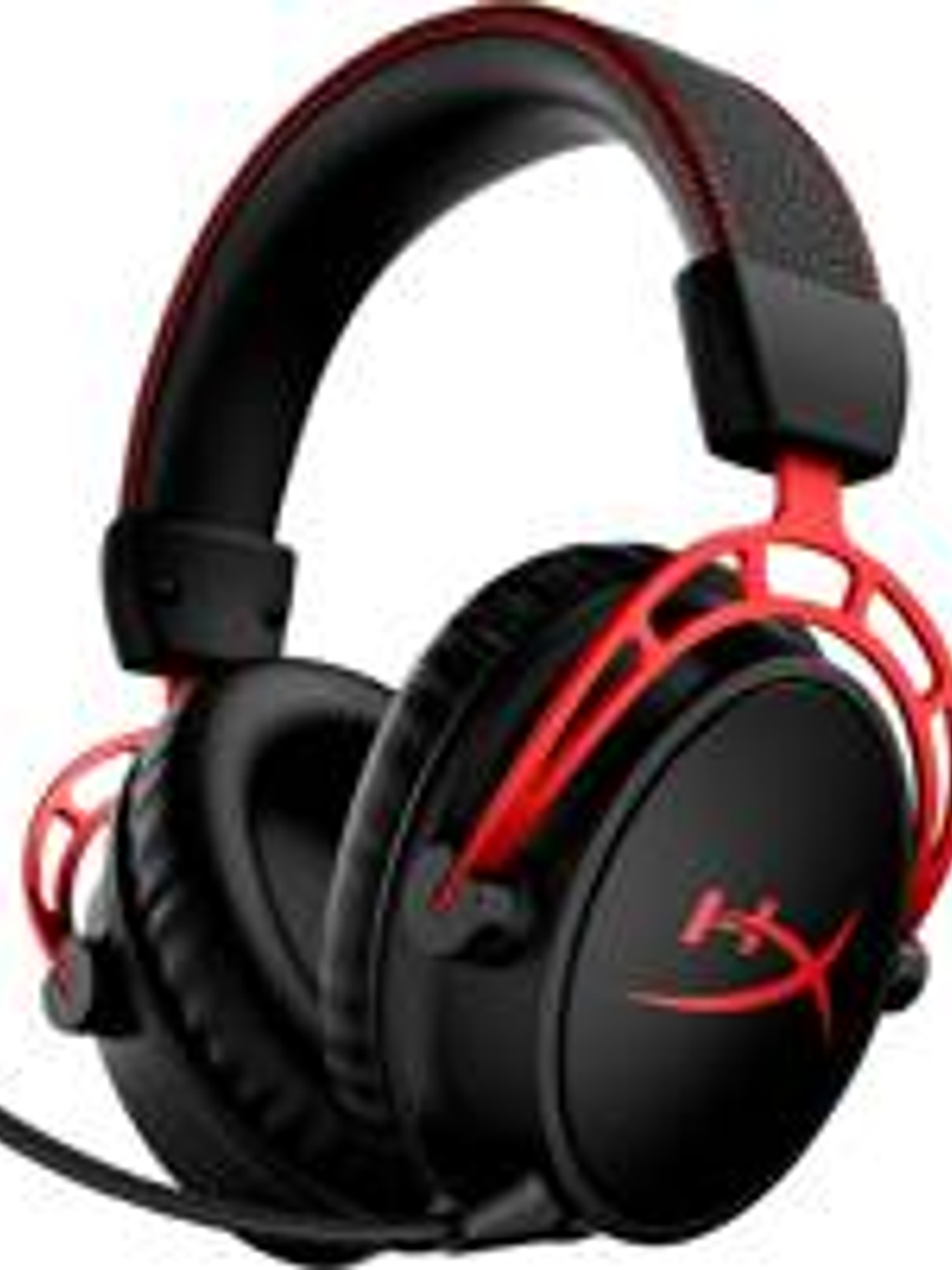 Auriculares Gaming HyperX Cloud Alpha Wireless Rojo - Batería 300 Horas 4