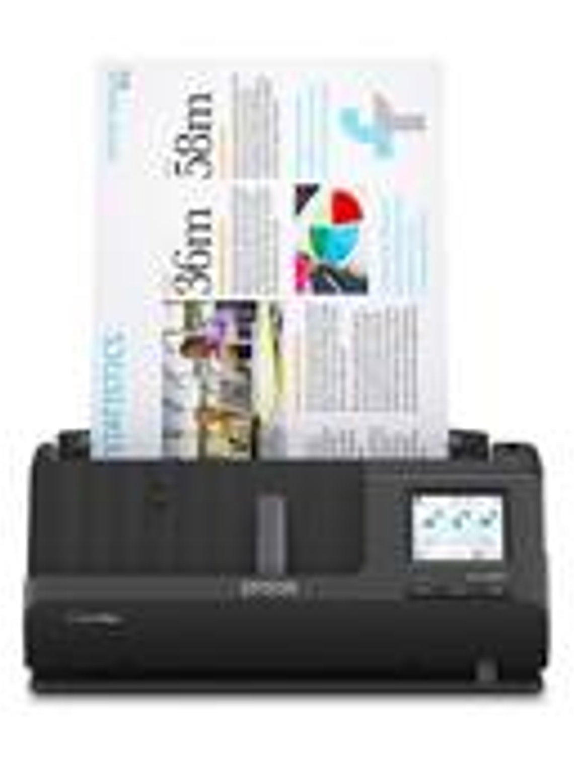 Escáner Epson WorkForce ES-C380W WiFi Dúplex Pantalla Táctil 3