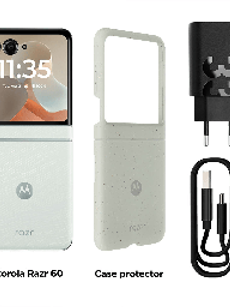 Motorola RAZR 60 White 12GB RAM 512GB ROM Plegable 4